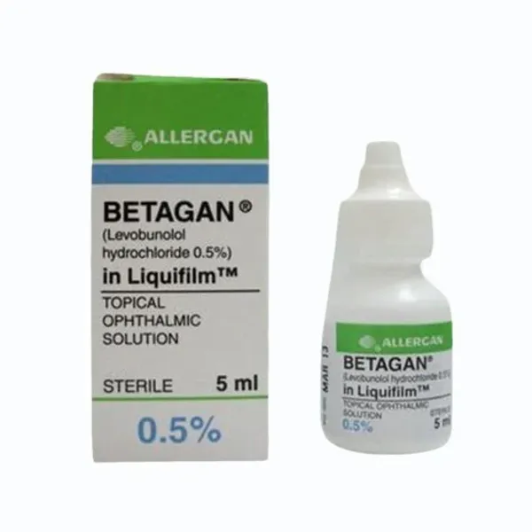 0.5 % Betagan Levobunolol Hydrochloride Topical Ophthalmic Solution 0.5% in the NexCure Health pharmaceutical catalogue