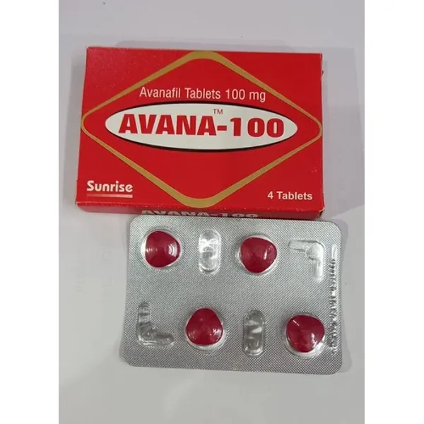 100mg Avana Avanafil Tablets 100mg in the NexCure Health pharmaceutical catalogue