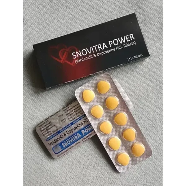 100mg Snovitra Power Vardenafil and Dapoxetine HCL Tablets 100mg in the NexCure Health pharmaceutical catalogue