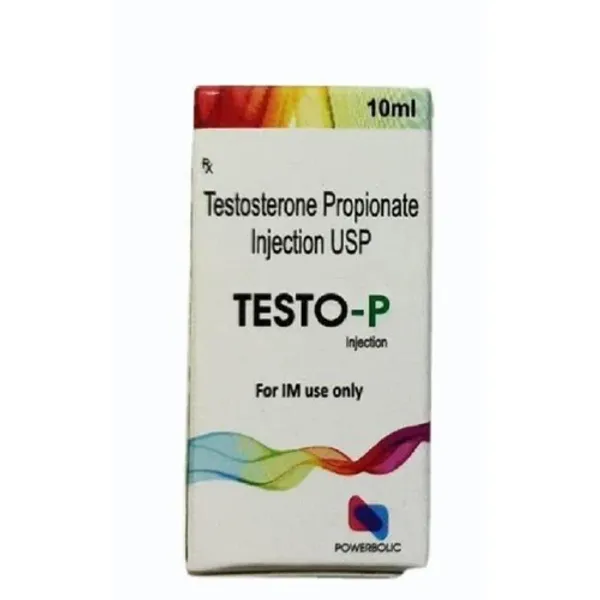 100mg Testo-P Testosterone Propionate Injection USP 100mg in the NexCure Health pharmaceutical catalogue