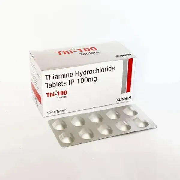 100mg Thiamine Tablets IP 100mg in the NexCure Health pharmaceutical catalogue