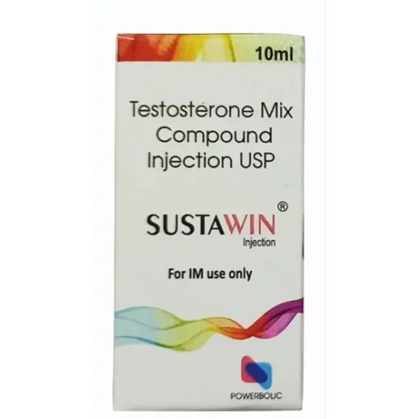 10ml Sustawin Testosterone Mix Compound Injection USP 10ml in the NexCure Health pharmaceutical catalogue