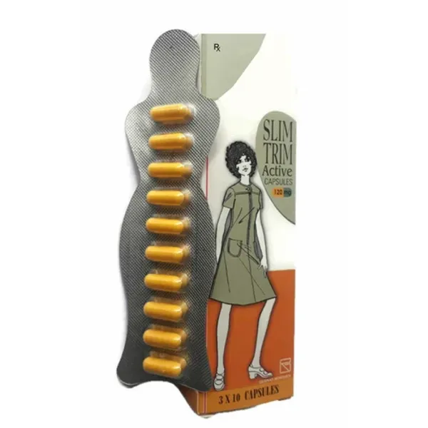 120mg Slim Trim Active Orlistat Capsules 120mg in the NexCure Health pharmaceutical catalogue