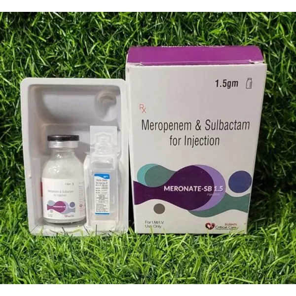 1500mg Meropenem Sulbactam Injection 1500mg in the NexCure Health pharmaceutical catalogue