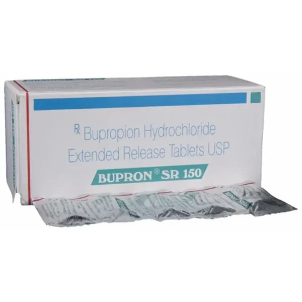 150mg Bupron SR Bupropion Hydrochloride Extended Release Tablets USP 150mg in the NexCure Health pharmaceutical catalogue