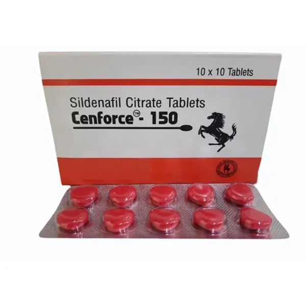 150mg Cenforce Sildenafil Citrate Tablets 150mg pharmaceutical product details from NexCure Health