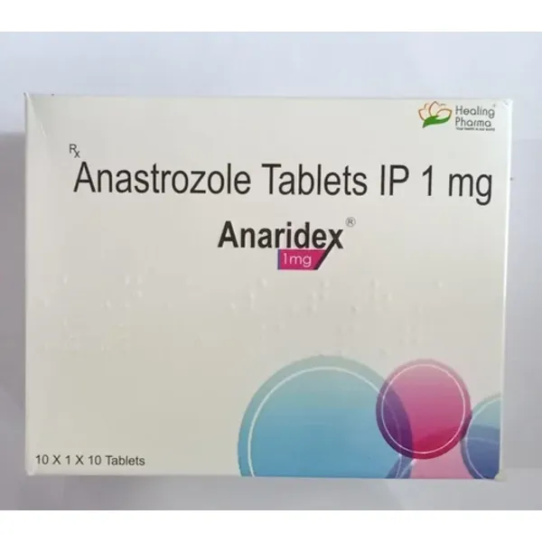1mg Anaridex Anastrozole Tablets IP 1mg pharmaceutical product details from NexCure Health