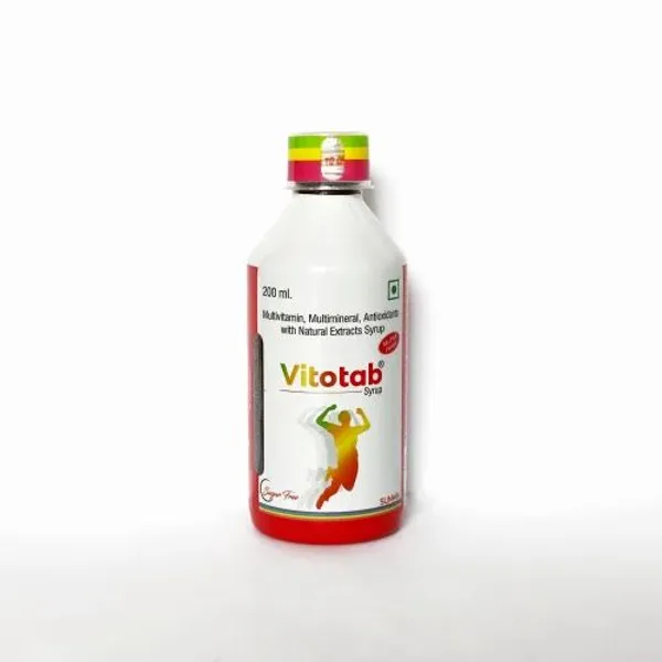 200ml Vitotab Syrup 200ml in the NexCure Health pharmaceutical catalogue