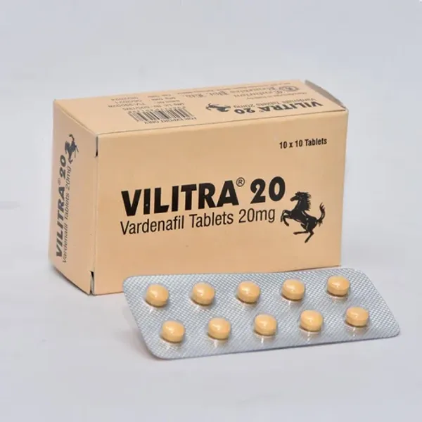 20mg Vilitra Vardenafil Tablets 20mg pharmaceutical product details from NexCure Health