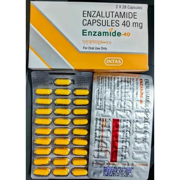 40mg Enzamide Enzalutamide Capsules 40mg pharmaceutical product details from NexCure Health