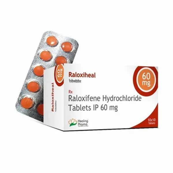 60mg Raloxiheal Raloxifene Hydrochloride Tablets IP 60mg pharmaceutical product details from NexCure Health