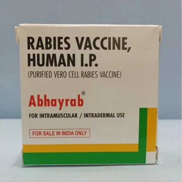 Abhayrab Vaccine Anti Rabies Injection in the NexCure Health pharmaceutical catalogue
