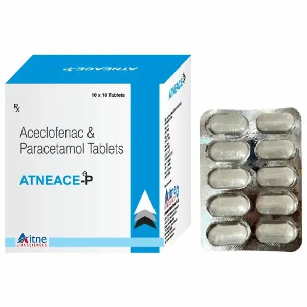 Aceclofenac and Paracetamol Tablets in the NexCure Health pharmaceutical catalogue