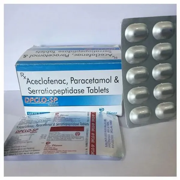 Aceclofenac Paracetamol Serratiopeptidase Tablet in the NexCure Health pharmaceutical catalogue