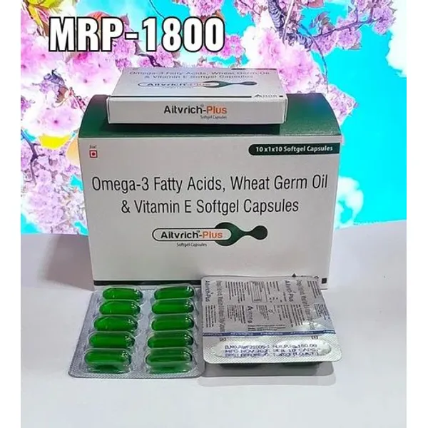 Aitvrich Plus Vitamin E Omega 3 Fatty Acid Wheat Germ Oil in the NexCure Health pharmaceutical catalogue