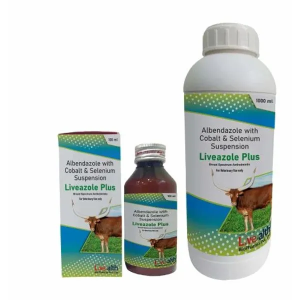 Albendazole cobalt & selenium suspension in the NexCure Health pharmaceutical catalogue