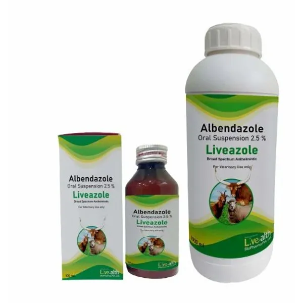 Albendazole Oral Suspension 2.5 % 2.5% in the NexCure Health pharmaceutical catalogue