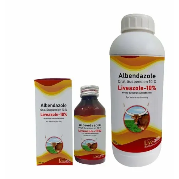 Albendazole Suspension 10 Percentage in the NexCure Health pharmaceutical catalogue