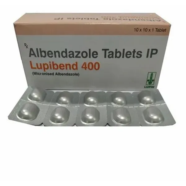 Albendazole Tablet - Lupibend 400 pharmaceutical product details from NexCure Health