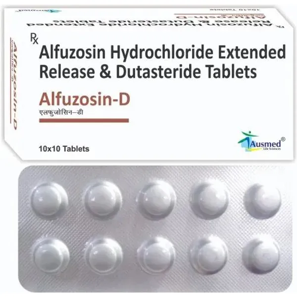 Alfuzosin Hydrochloride Extended Release And Dutasteride Tablets in the NexCure Health pharmaceutical catalogue