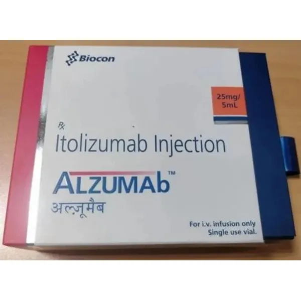 Alzumab 25mg Injection 25mg in the NexCure Health pharmaceutical catalogue