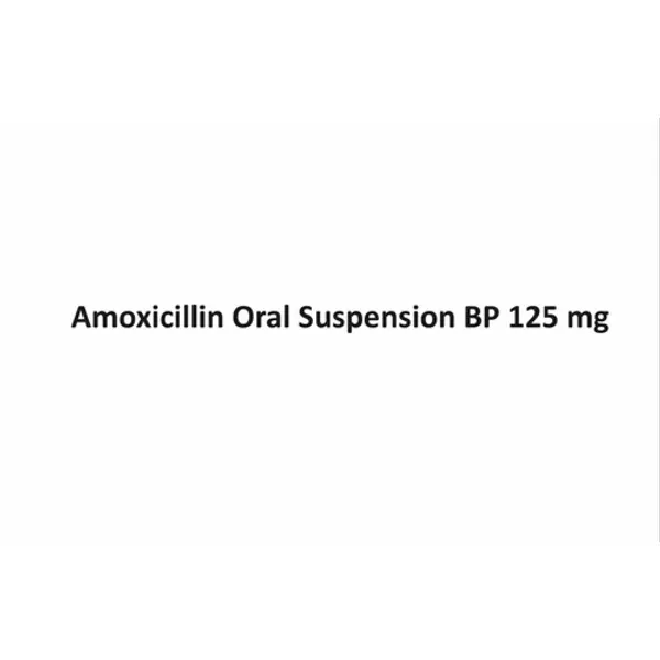 Amoxicillin Oral Suspension BP 125 mg 125 mg in the NexCure Health pharmaceutical catalogue