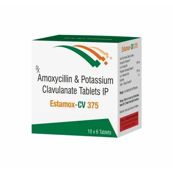 Amoxicillin Potassium Clavulanate 375 tablets in the NexCure Health pharmaceutical catalogue