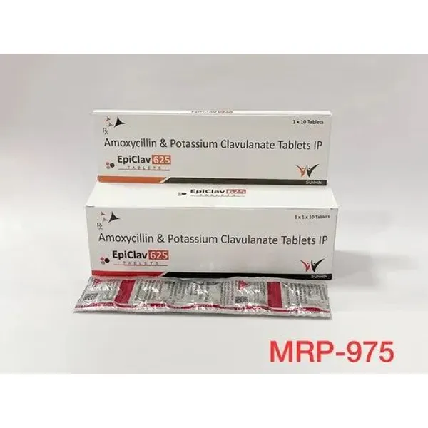 Amoxycillin & Potassium Clavulanate Tablets in the NexCure Health pharmaceutical catalogue