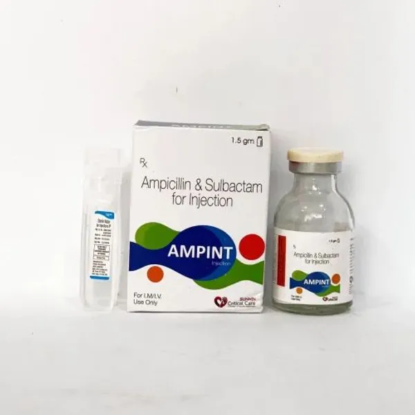 Ampint Ampicillin & Sulbactam For Injection pharmaceutical product details from NexCure Health