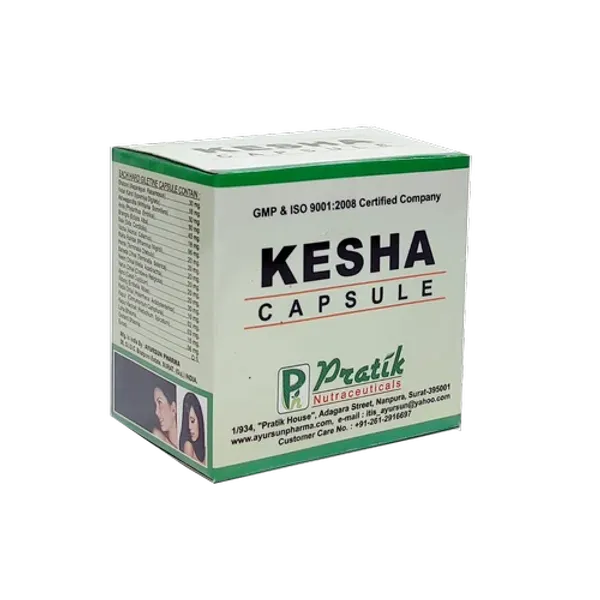 Ayurvedic Herbal Hair Capsule - Kesha Capsule pharmaceutical product details from NexCure Health