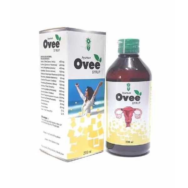 Ayurvedic Medicine For Ovulatory Menstrual Cycle - Ayursun Ovee Syrup in the NexCure Health pharmaceutical catalogue