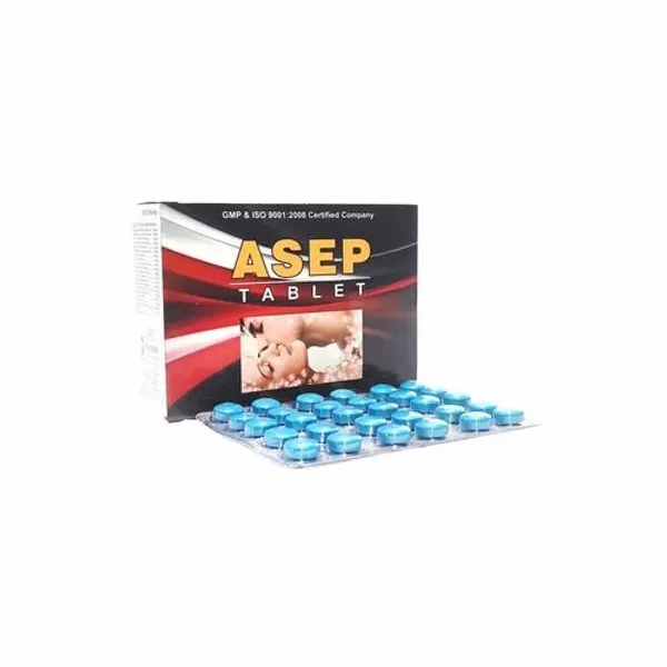 Ayurvedic Medicine for Sperm Count Increase - Ayursn Asep Tablet in the NexCure Health pharmaceutical catalogue