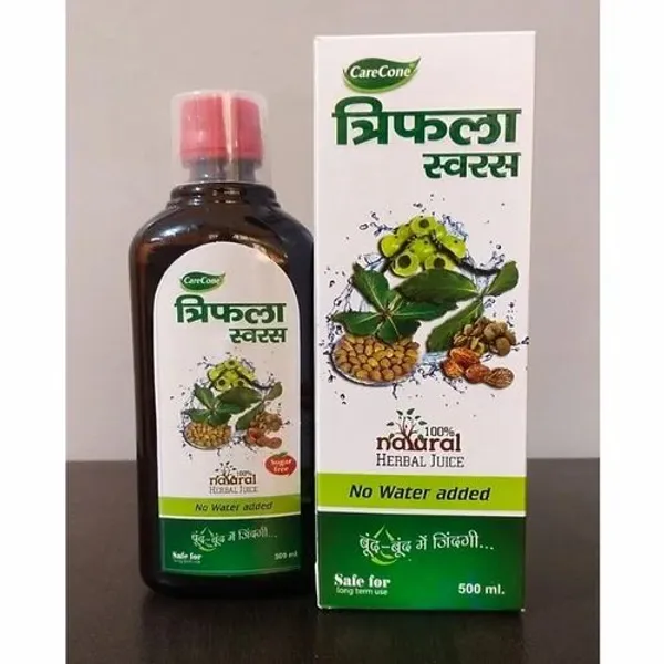 Ayurvedic Triphala Juice 500 ml in Third Party Manufacturing 500 ml pharmaceutical product details from NexCure Health