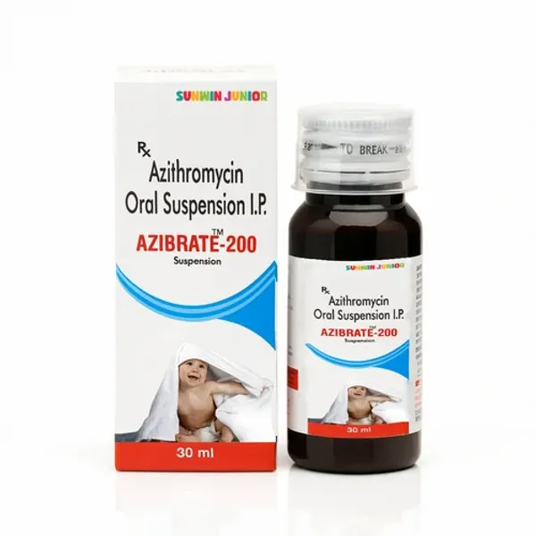Azibrate-200 Azithromycin Oral Suspension in the NexCure Health pharmaceutical catalogue