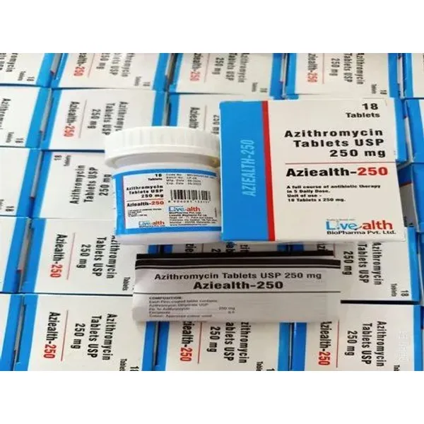 Aziealth-250 Azithromycin 250mg Tablet 250mg in the NexCure Health pharmaceutical catalogue