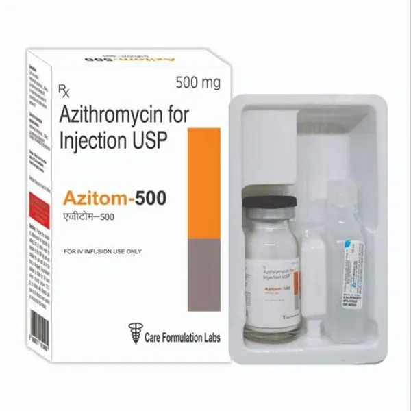 Azithromycin Injection 500mg 500mg in the NexCure Health pharmaceutical catalogue