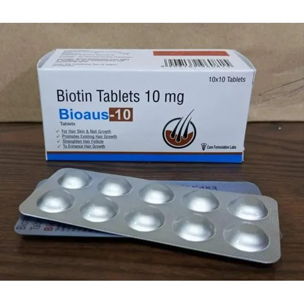 Biotin Tablets 10mg 10mg in the NexCure Health pharmaceutical catalogue