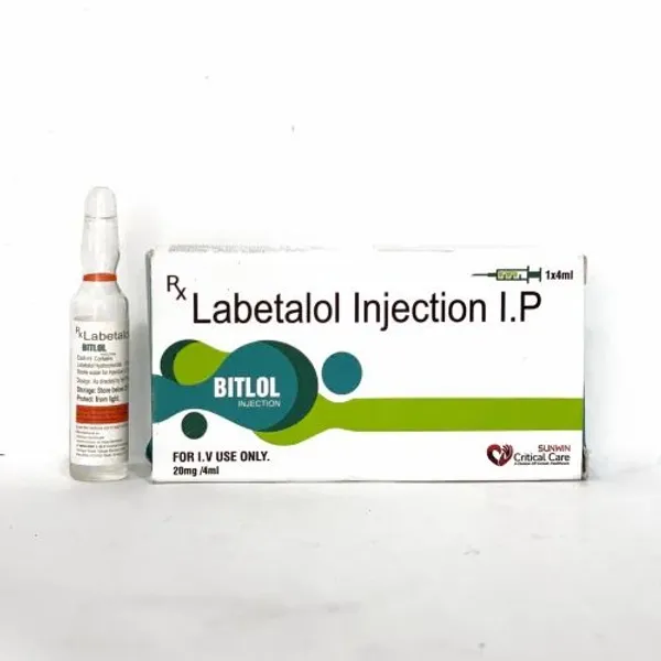 Bitlol Labetalol Injection in the NexCure Health pharmaceutical catalogue