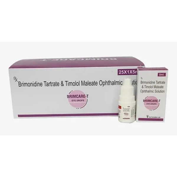 Brimonidine Tartrate 0.2 % and Timolol 0.5 % Eye Drop 0.2% in the NexCure Health pharmaceutical catalogue