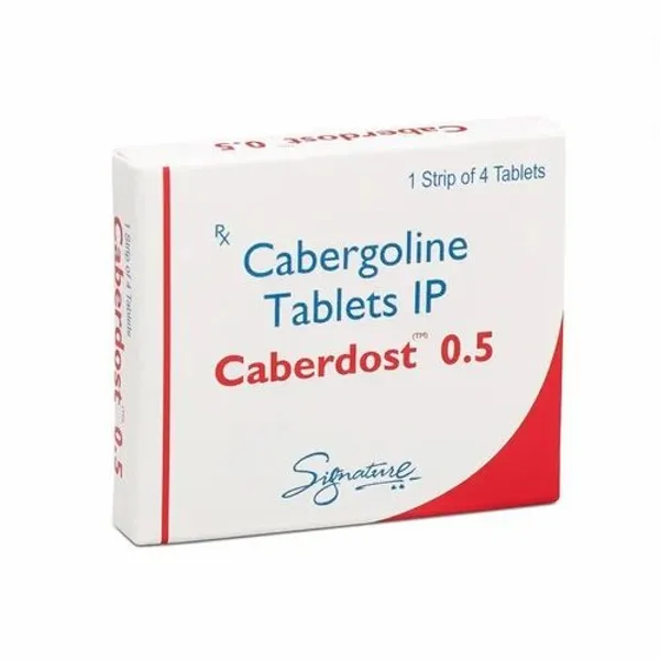 Cabergoline 0.5mg Tablet 0.5mg in the NexCure Health pharmaceutical catalogue