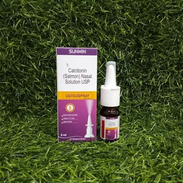 Calcitonin Salmon Nasal Spray pharmaceutical product details from NexCure Health