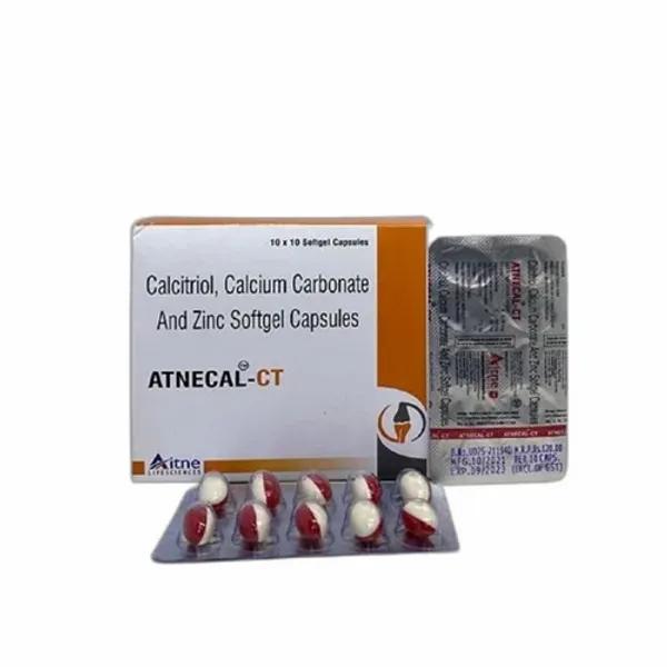 Calcitriol Calcium Carbonate And Zinc Softgel Capsules in the NexCure Health pharmaceutical catalogue