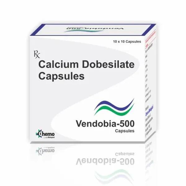 Calcium Dobesilate Capsules 500 Mg 500 Mg in the NexCure Health pharmaceutical catalogue