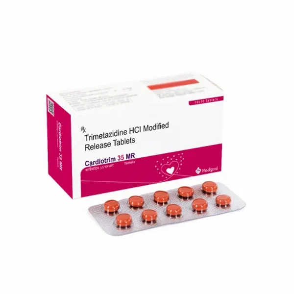 Cardiotrim 35 MR Trimetazidine HCI Tablets in the NexCure Health pharmaceutical catalogue