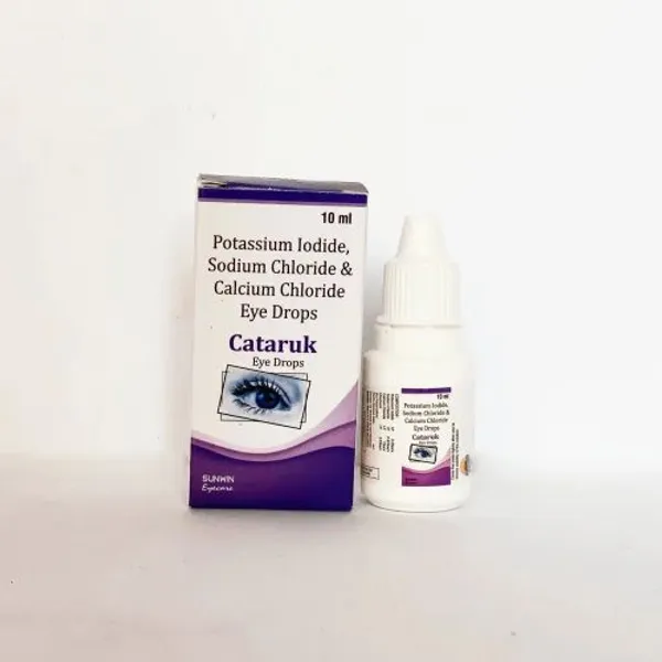 Cataruk Potassium Iodide Sodium Chloride Calcium Chloride Eye Drops in the NexCure Health pharmaceutical catalogue