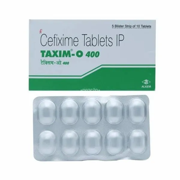 Cefixime 400mg Tab 400mg in the NexCure Health pharmaceutical catalogue
