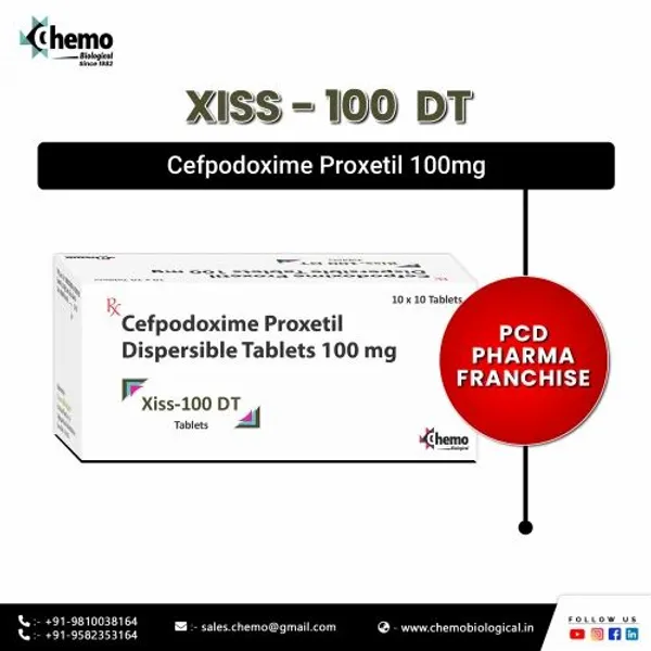 Cefpodoxime Proxetil Dispersible Tablets 100mg 100mg pharmaceutical product details from NexCure Health
