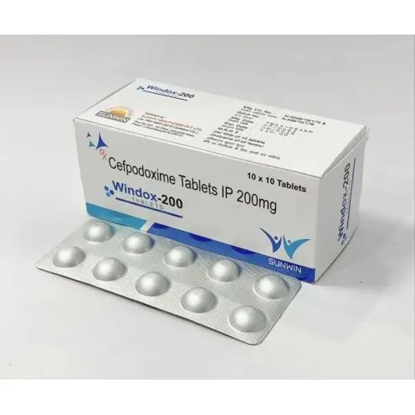 Cefpodoxime Proxetil Dispersible Tablets - windox 200 pharmaceutical product details from NexCure Health