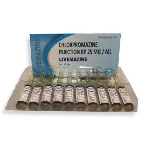 Chlorpromazine 25mg Ml Injection 25mg in the NexCure Health pharmaceutical catalogue