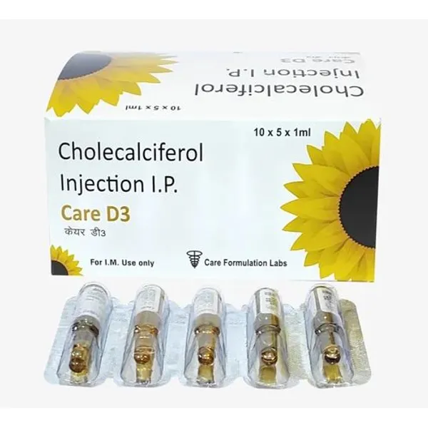 Cholecalciferol 60000 I U Injection in the NexCure Health pharmaceutical catalogue